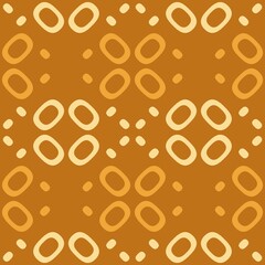 Obraz premium Rounded abstract seamless pattern - accent for any surfaces.