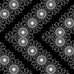 Design seamless zigzag decorative pattern - 444549192