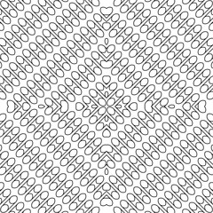 Design seamless decorative lacy pattern - 444549907