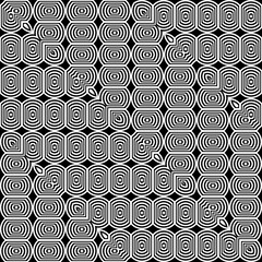 Design seamless zigzag pattern - 444550156