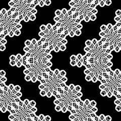 Design seamless zigzag decorative pattern - 444550357