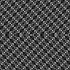 Design seamless monochrome zigzag pattern - 444550386