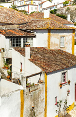 Beautiful medieval village of Obidos in the centre of Portugal