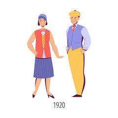 Flat Fashion Illustration