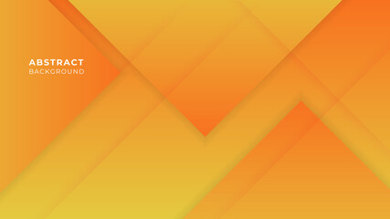 Abstract modern background gradient color. Yellow and orange gradient with halftone decoration. Orange presentation business background