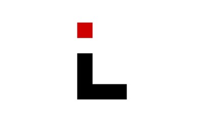 unique I&L letter alphabet logo
