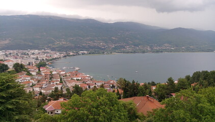 Fototapeta na wymiar Ohrid Lake