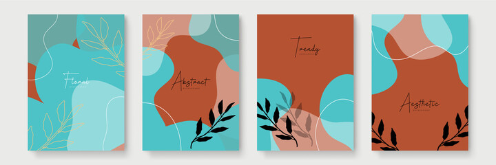 Abstract trendy universal artistic background templates. Good for cover, invitation, banner, placard, brochure, poster, card, flyer and other.