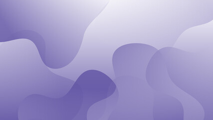 simple purple background . flat purple gradation . wavy geometric background