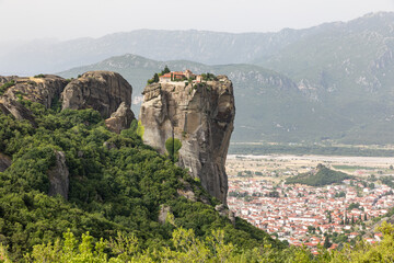 Fototapeta na wymiar Meteors, Greece. Natural and architectural views.