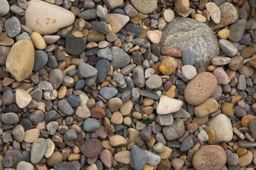 stones on the beach