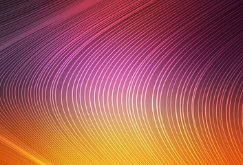 Light Pink, Yellow vector background with straight lines.