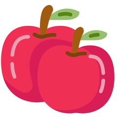 apple flat icon
