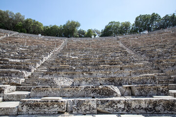 Fototapeta na wymiar Epidaurus, Greece. Views of the ancient city.