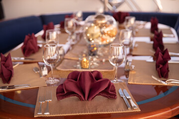 dinner at sea