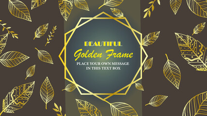 background with leaves