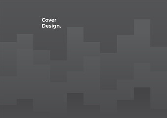 Grey white black abstract background geometry shine and layer element vector for presentation design. Suit for business, corporate, institution, party, festive, seminar, and talks.