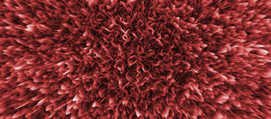 Abstract background, abstract flower surface texture. 3d illustration
