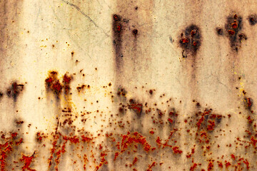 Metal texture with scratches and cracks which can be used as a background