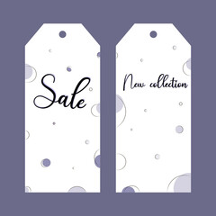Label One line blue violet sale new collection