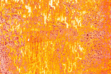 Metal texture with scratches and cracks which can be used as a background