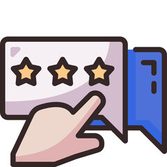 rating line icon