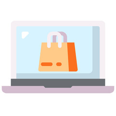 shopping flat icon