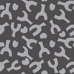seamless pattern with hearts