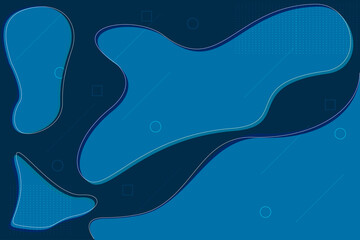 Shape of color water and abstract concept with commercial particle. marketing promotion template use for banner and web site for promote.