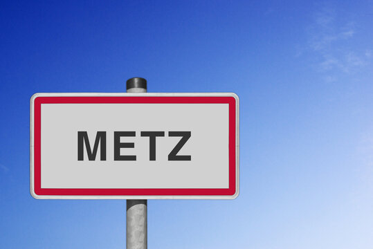 Metz, panneau, (symbolique)