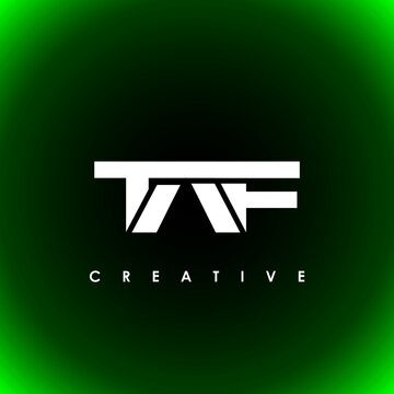 TAF Letter Initial Logo Design Template Vector Illustration