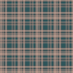 Seamless tartan plaid pattern background. Fabric texture. Vector.
