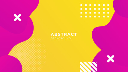 Futuristic colorful gradient background with geometric shapes and objects. Abstract design template for brochures, flyers, banners, headers, book covers background vector presentation design