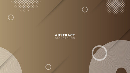 Abstract earth tone grey and brown background. Vector illustration for presentation design, flyer template design with halftone effect