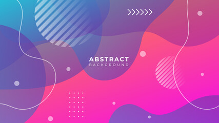 Artificial intelligence tech background. Digital technology, deep learning and big data concept. Abstract visual for screen template. Geometric artificial intelligence tech backdrop