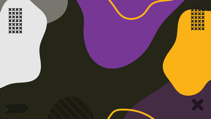 Gradient geometric shape abstract background