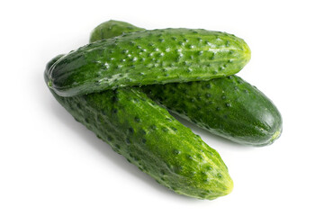 cucumber isolated on white background