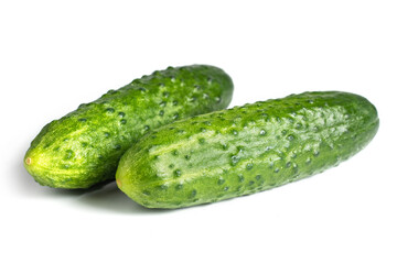 cucumber isolated on white background