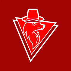  guard dog abstract logo