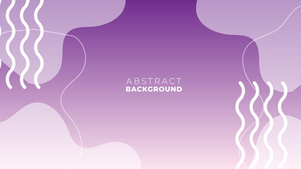 Colorful geometric background. Fluid shapes composition