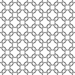 Fototapeta premium Abstract grid patterns on white background, Abstract vector wallpaper, Seamless pattern background.