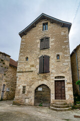 Fototapeta na wymiar Villeneuve-d'Aveyron