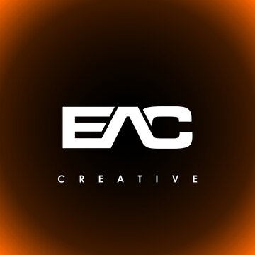 EAC Letter Initial Logo Design Template Vector Illustration