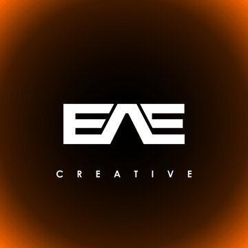 EAE Letter Initial Logo Design Template Vector Illustration