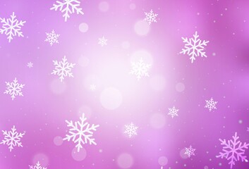 Light Pink vector template in carnival style.