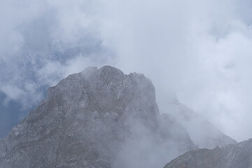 Berge Wolken