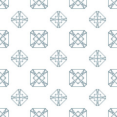 single-colored hand-drawn repeat pattern for packaging, textile, gift wrapper, fabric, cover design, and more seamless printing job. Pattern added to swatch panel.