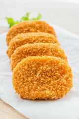 並んだコロッケ