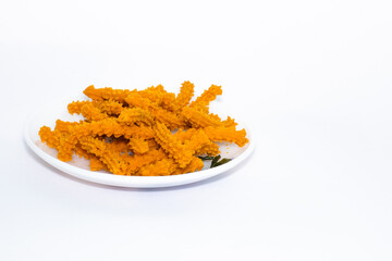 Indian Spicy Snack isloated in white background