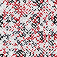 Abstract Geometric Pattern generative computational art illustration